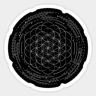 Flower Of Life Sticker